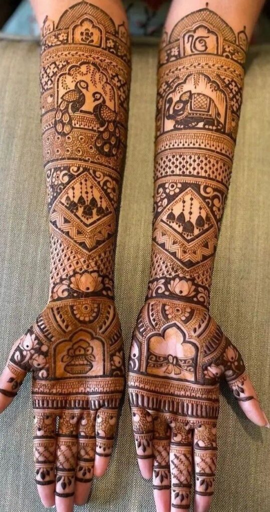 Bridal mehndi