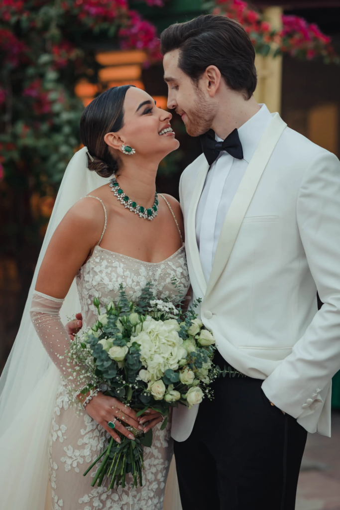 Arushi Mehra and Miguel Villaquiran’s wedding was a riot of colours