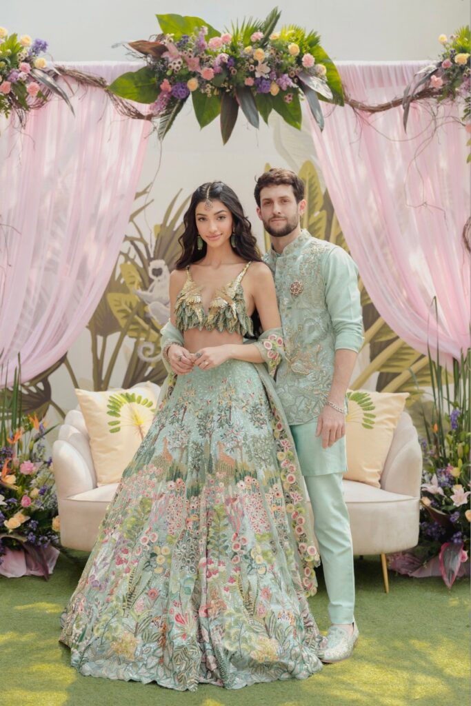 Exclusive: Alanna Panday wore 5 custom designer looks for her Mumbai wedding