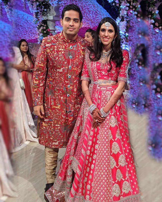 Akash Ambani and Shloka Mehta, Mumbai