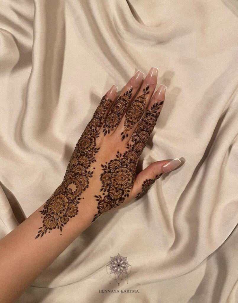 Floral Henna Design