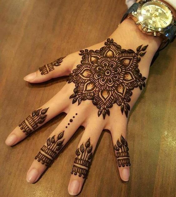 250+ Simple Mehndi Designs (2024) मेहंदी डिजाइन for Girls & Ladies