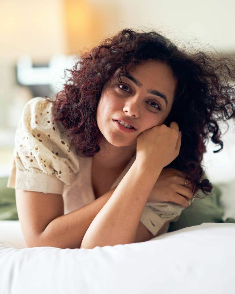 In Pics: Nithya Menen Poses On Bed – Gulte