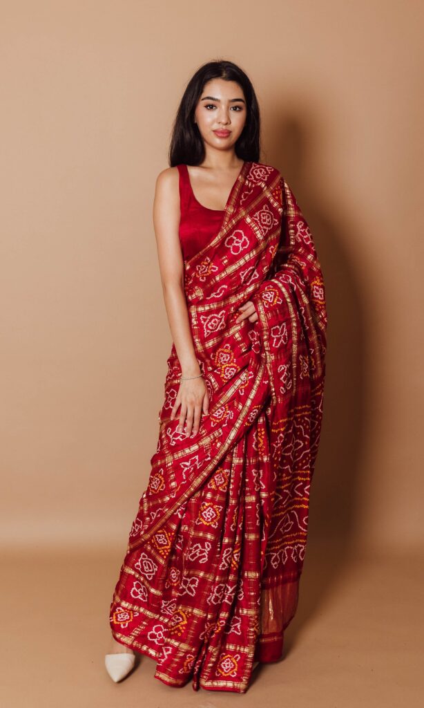 ANAYA SAREE – red