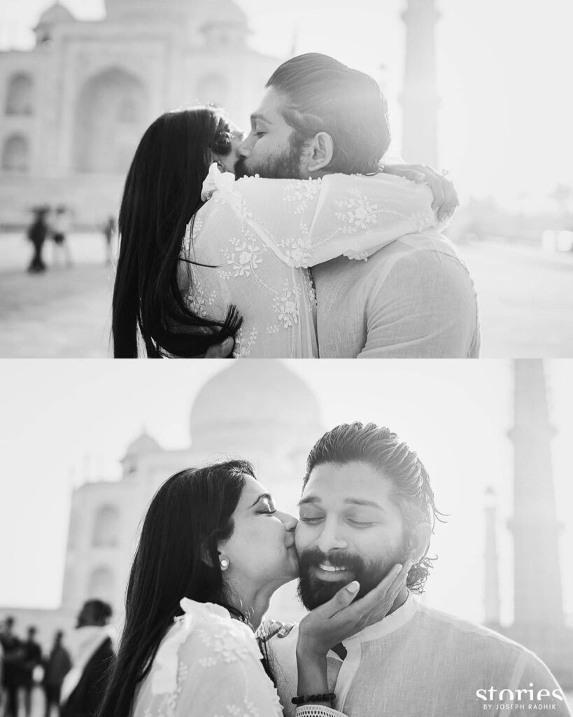 Allu Arjun + Sneha Reddy