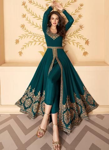 Anarkali Suits: Buy Designer Dresses Online | Lashkaraa