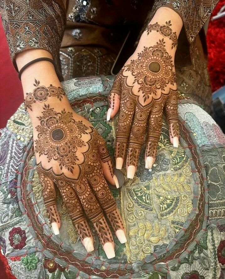 Arabic mehandi designs