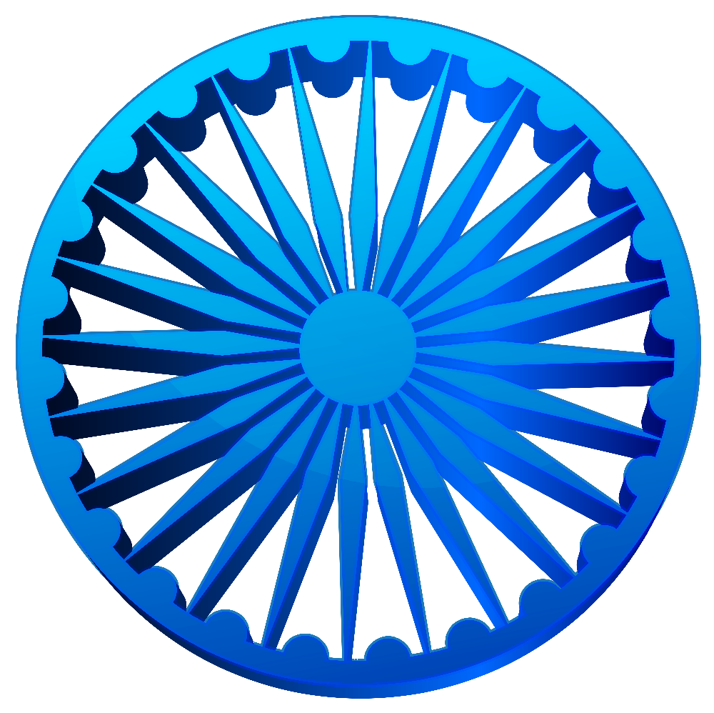 Ashoka Chakra India Transparent PNG Clip Art Image