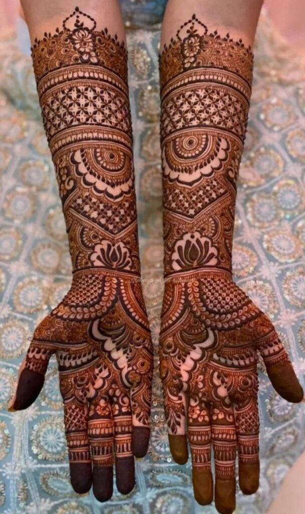 Bridal mehndi design