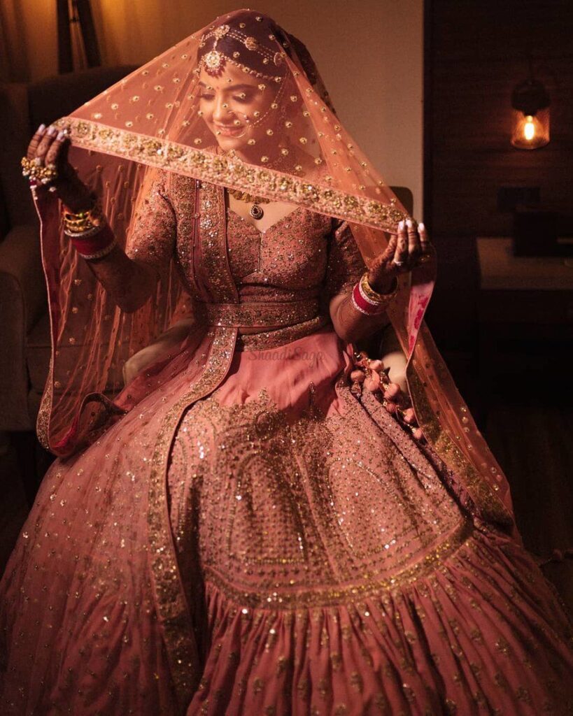 Brides who wore Pink Lehengas on their Wedding Ceremonies & looked “Cute as a Cupcake”