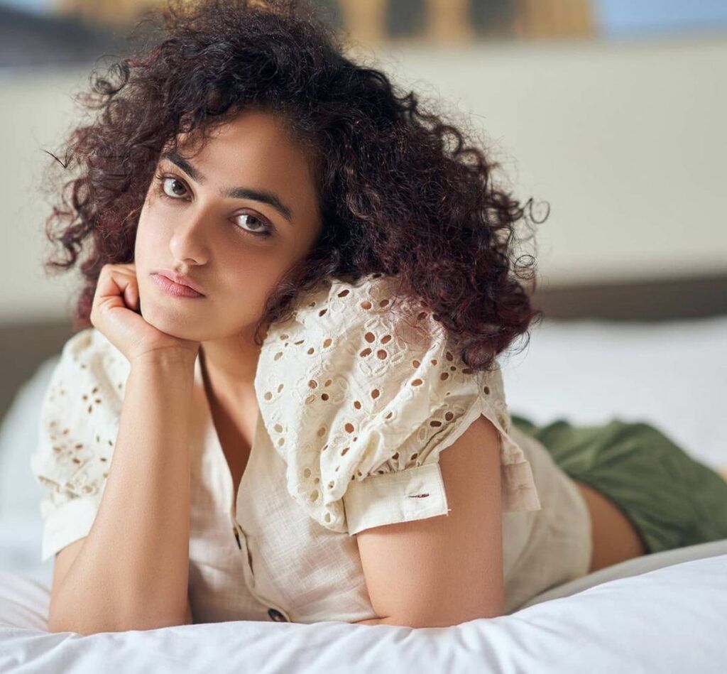 In Pics: Nithya Menen Poses On Bed – Gulte