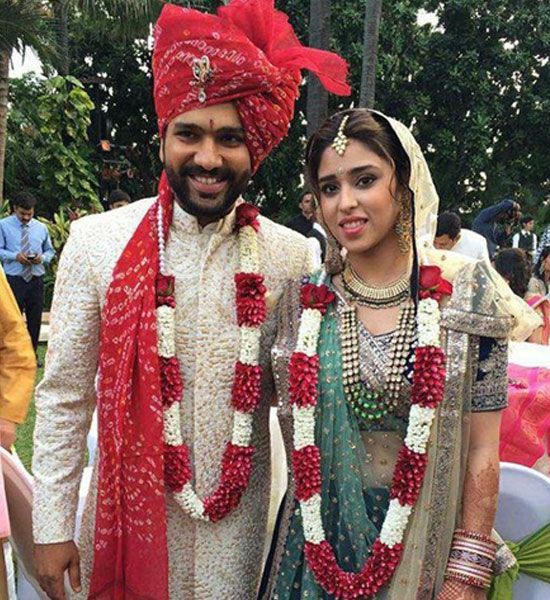 Indian Cricketer Rohit Sharma And Ritika Sajdeh’s Complete Star-Studded Wedding Album