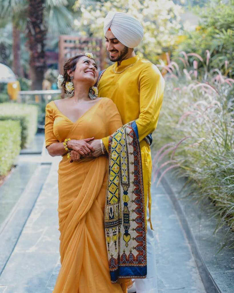 Inside Pics Of Neha Kakkar And Rohanpreet’s Haldi Ceremony