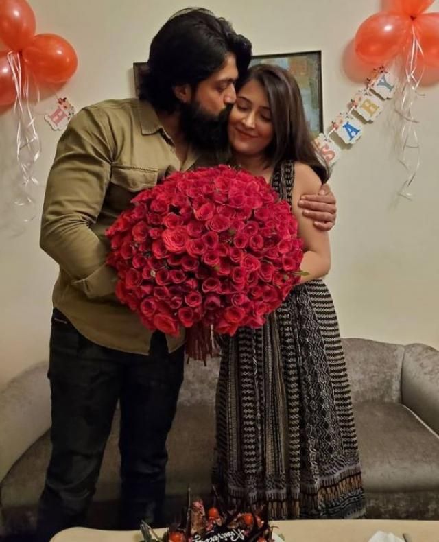 K.G.F Fame, Yash’s Wife, Radhika Pandit Shares Love-Filled Pics, The Former Plants A Passionate Kiss