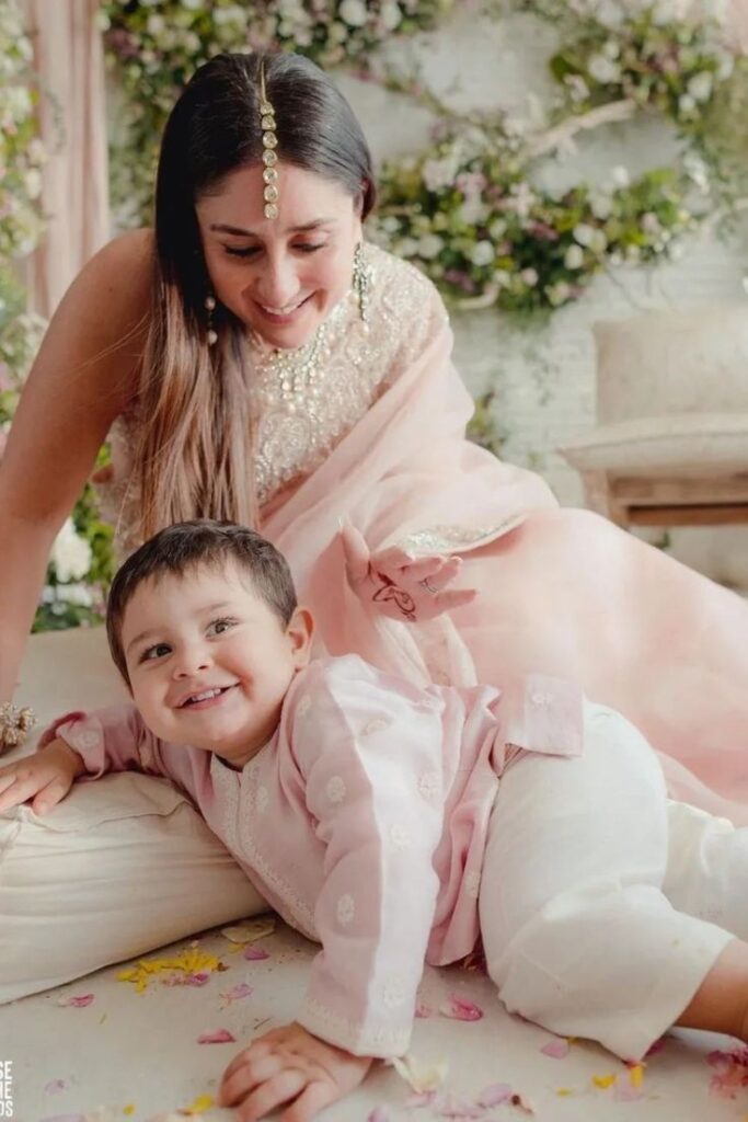 Kareena Kapoor Wedding Style | Pastel Pink Saree For Sister of The Bride