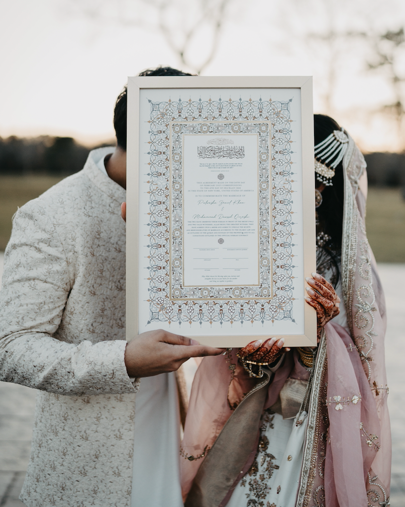 Qismat Studio, islamic marriage contracts, nikkah ceremony, nikahnama