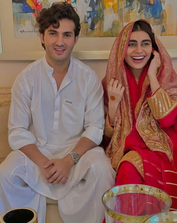 Sadaf Kanwal and Shahroz Sabzwari Wedding Pics