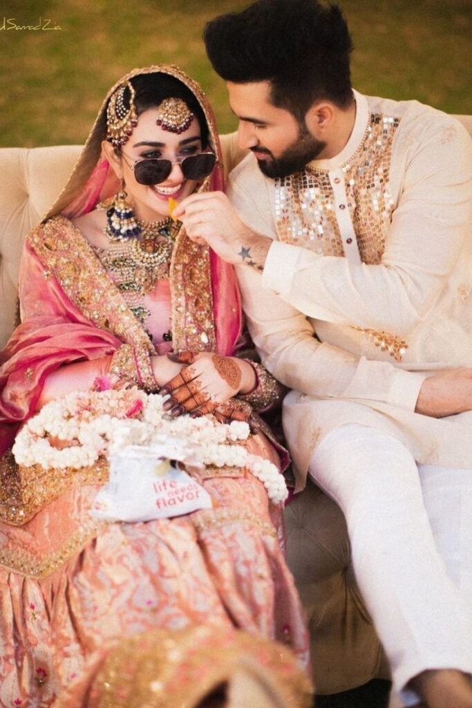 Sarah Khan and Falak Shabbir Beautiful Mehndi Pictures Wedding