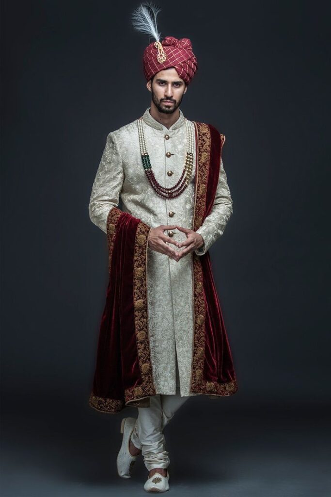 Sherwani Designs For Indian Grooms