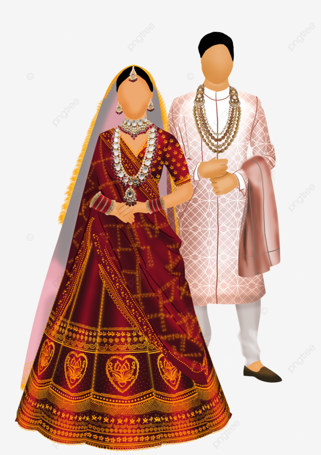 Wedding Couple Caricature, Caricature, Caricature Wedding, Couple PNG Transparent Clipart Image and PSD File for Free Download