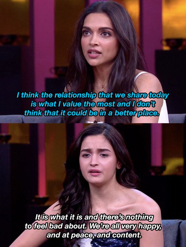 When Deepika and Alia set aside the awkwardness of sharing history with Ranbir Kapoor and being friends, regardless.