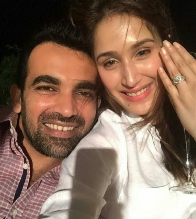 Zaheer Khan And Sagarika Ghatge Are Officially Engaged Now