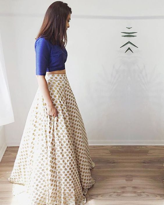 embroidered bridal lehenga