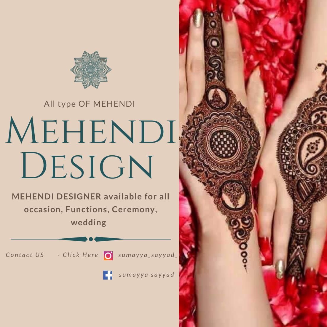 bridal mehndi