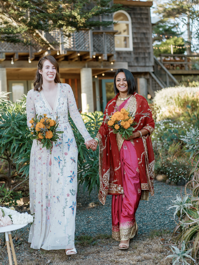 jean + anamika | BOLINAS BACKYARD WEDDING – cassievalente.com