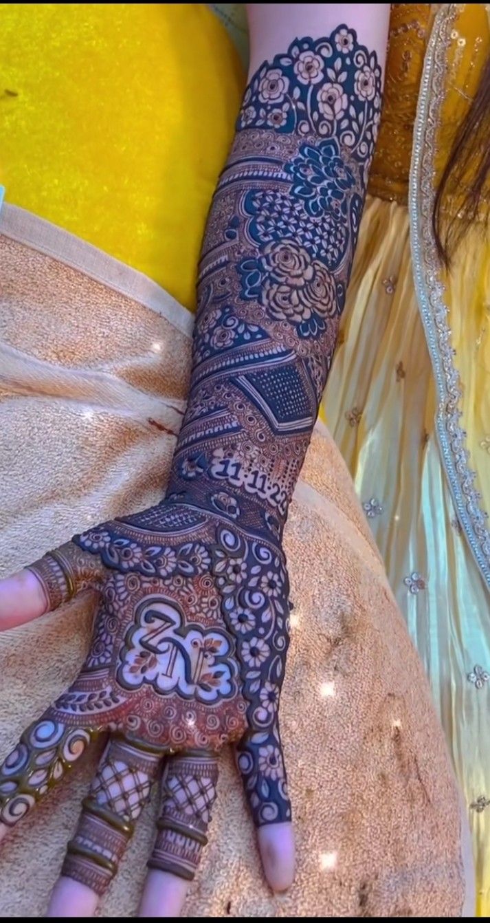 bridal mehndi