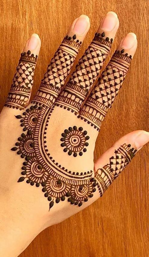 100+ Bridal Mehndi Designs Hands Arabic 2024