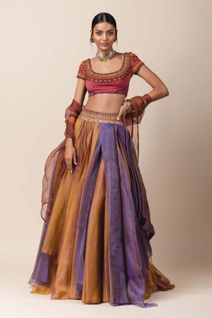 12 simple, lightweight lehengas that are perfect for intimate weddings