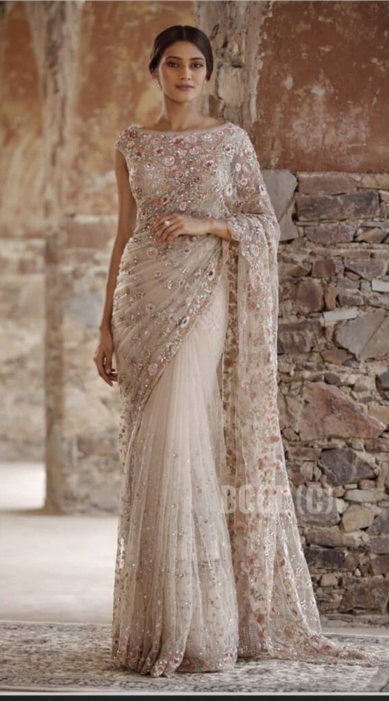 30% discount | Partywear Saree | Bridal Net Embroidery Saree |Bridal Gowns