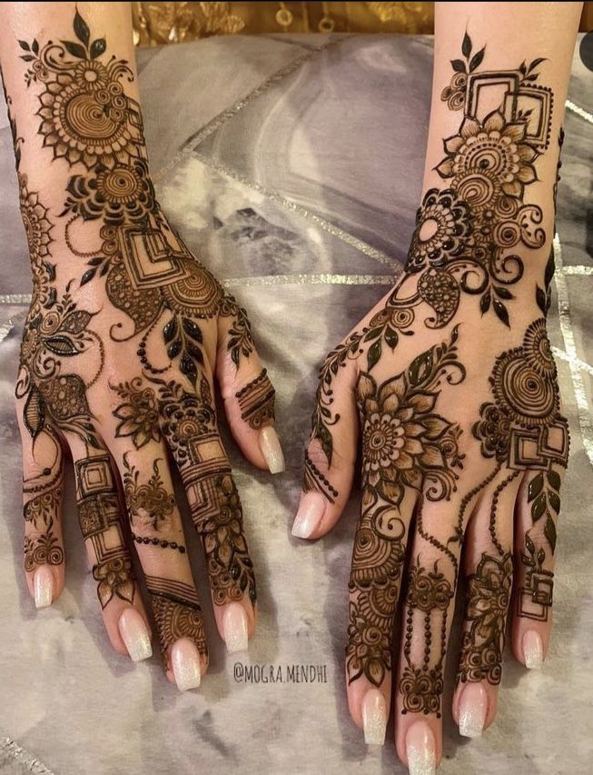 Image Pin Celebrity Inspired Bohemian Mehndi Designs For Modern Brides💦💤