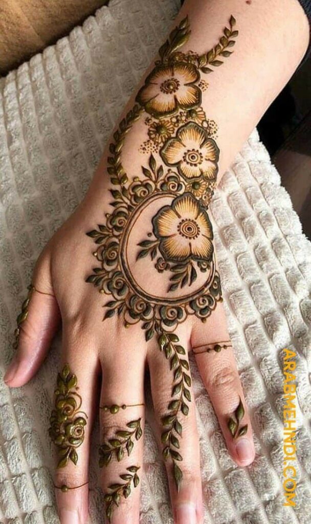 Image Pin Celebrity Inspired Bohemian Mehndi Designs For Modern Brides💫💦