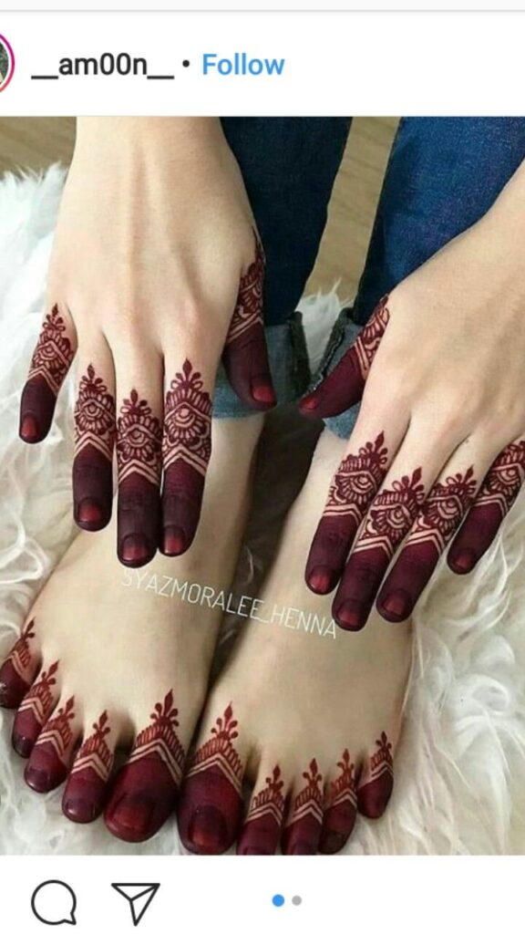 bridal mehndi