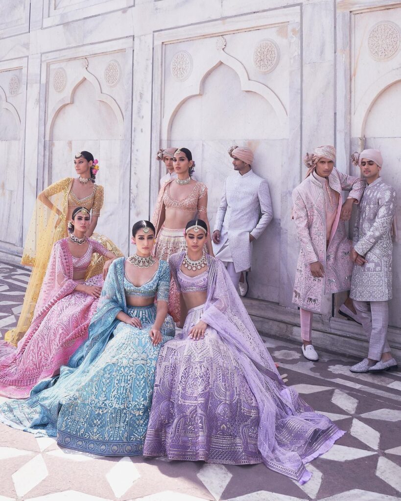 ‘Love Always’ Is A Pastel Groomswear And Bridal Collection By Falguni Shane Peacock