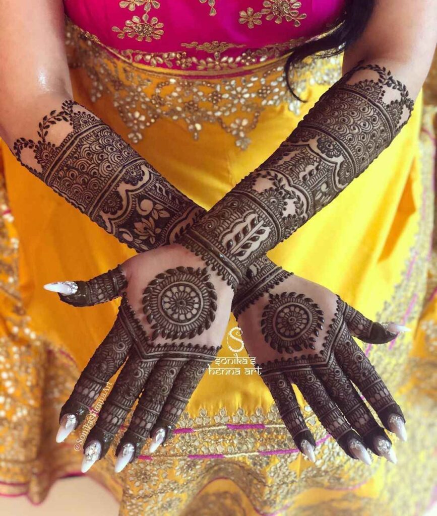 45+ Latest Bridal Mehndi Designs 2020 – Images & Inspirations | Top Wedding Mehndi Designs