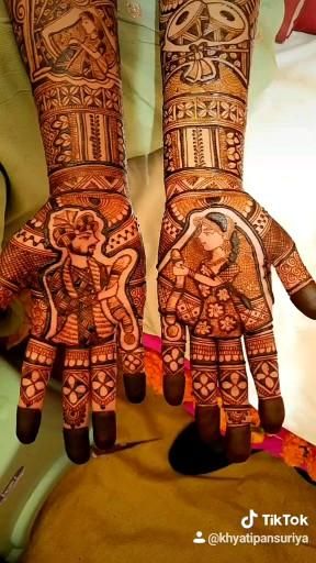 Bridal mehndi