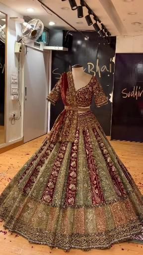 Gorgeous beautiful bridal lehenga choli