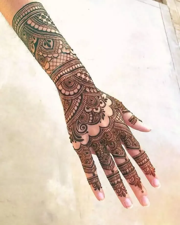 bridal mehndi