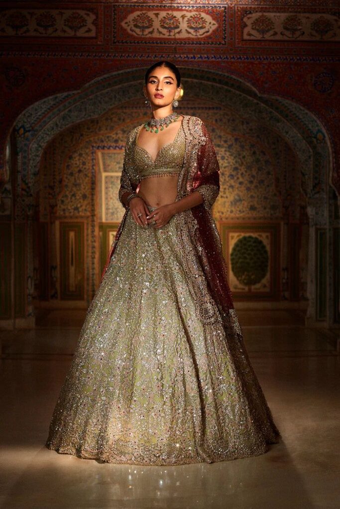 Sage Green Lehenga Set – 8 / Regular