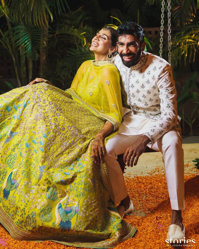 Ace Bowler Jasprit Bumrah Got Hitched & The Photos Are Absolutely Gorgeous!