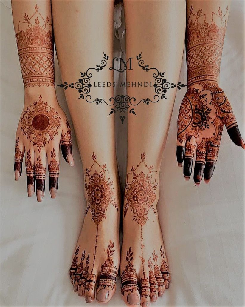 bridal mehndi