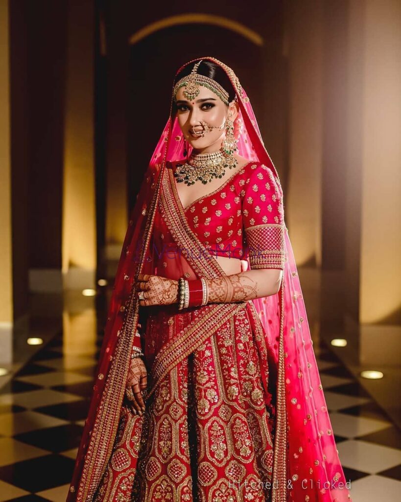 Latest and Most Beautiful Red, Pink, White Lehengas Designs for 2021 brides.