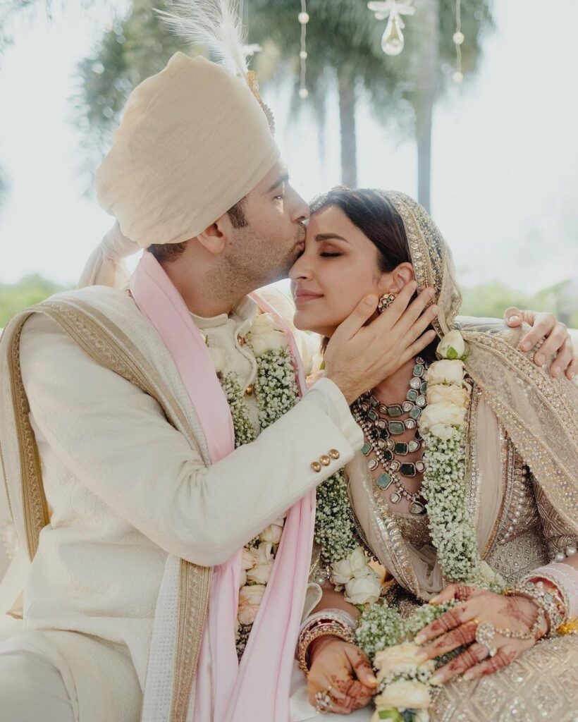 Parineeti Chopra Raghav Chadha’s Wedding Photos are live | Bollywood Wedding | Celebrity – WishNWed