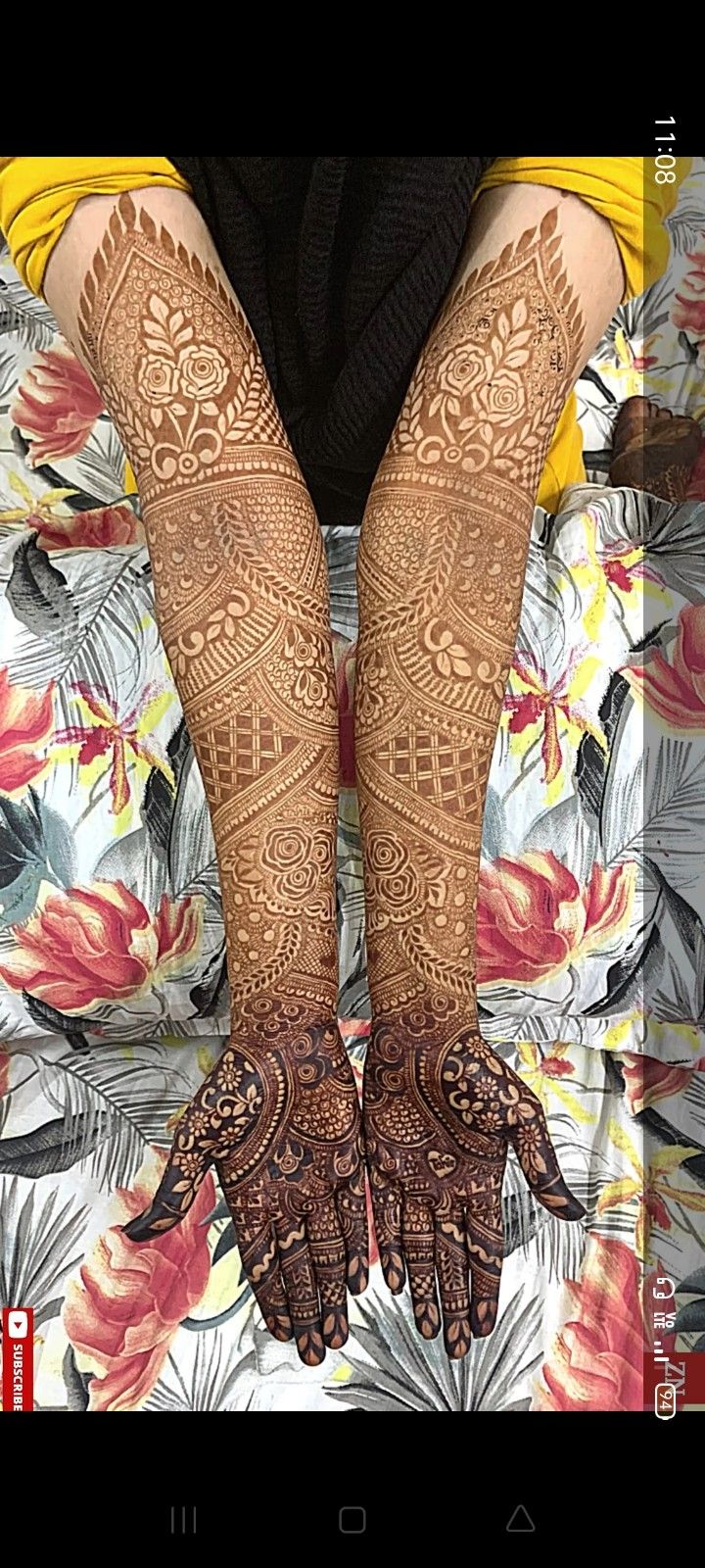 bridal mehndi