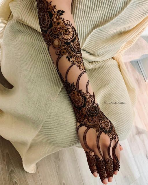 45+ Latest Full Hand Mehndi Designs || New Full Mehndi Design To Try In 2019