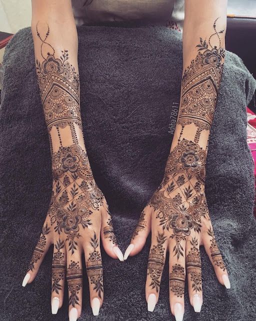 45+ Striking Khafif mehndi designs collection for hands to try in 2019