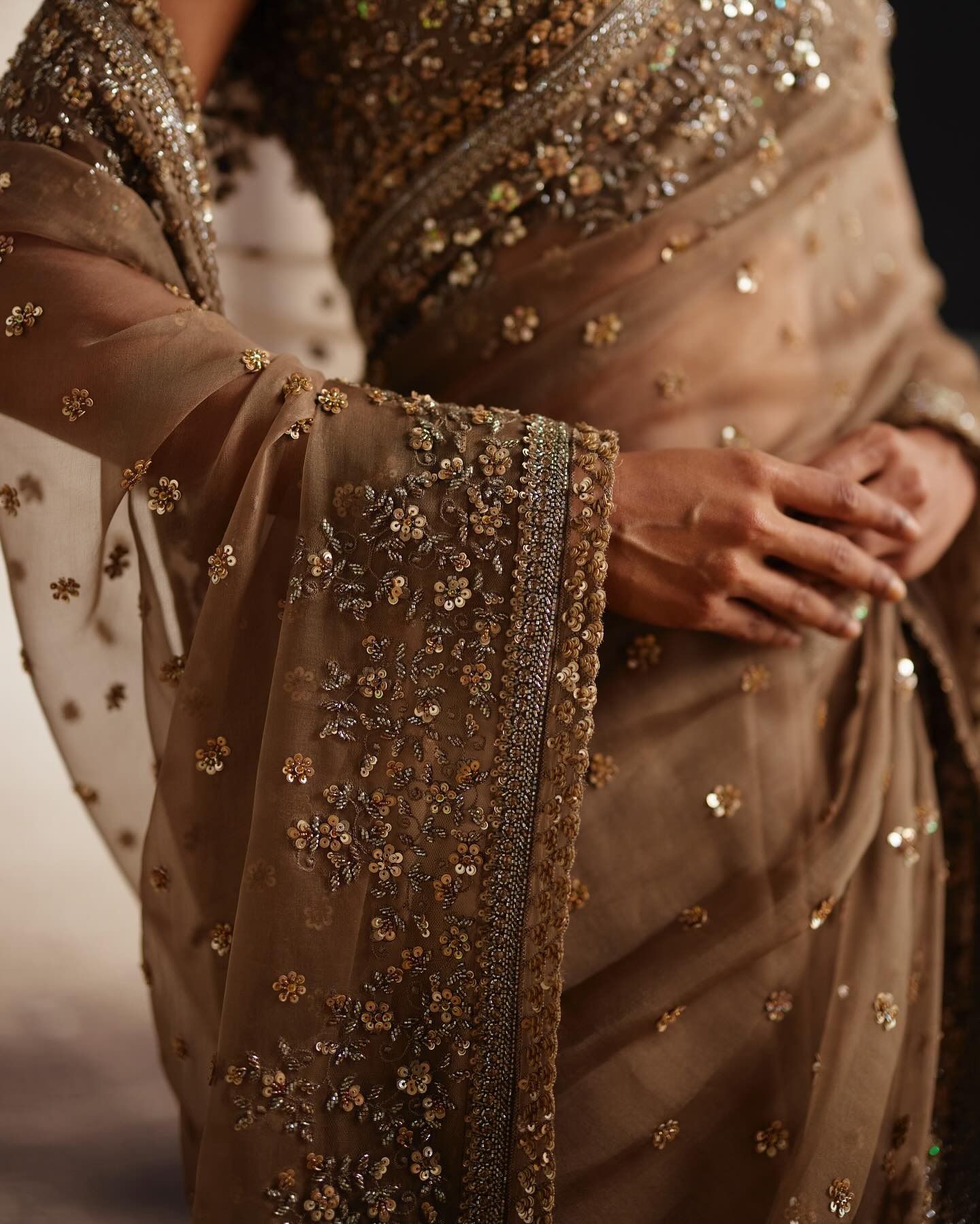 embroidered bridal lehenga